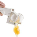 Plastic Handheld Egg Cracker with Separator - Image 3