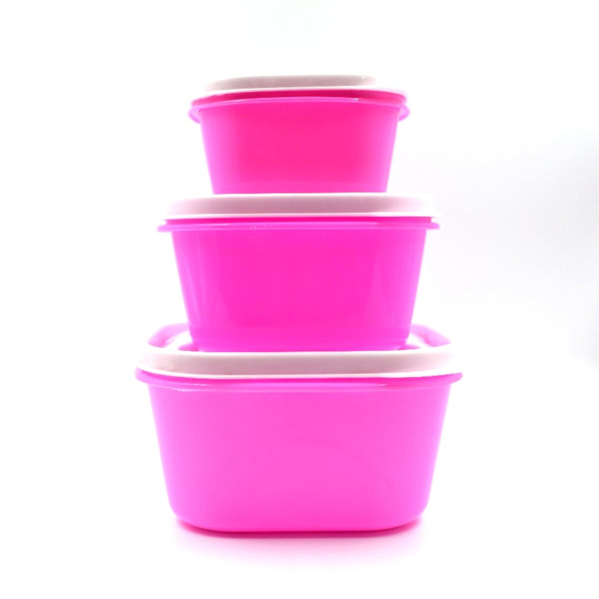 3 Pc Multi-Purpose Container used in all kinds of household and official purposes for storing food and stuffs etc. - Image 1