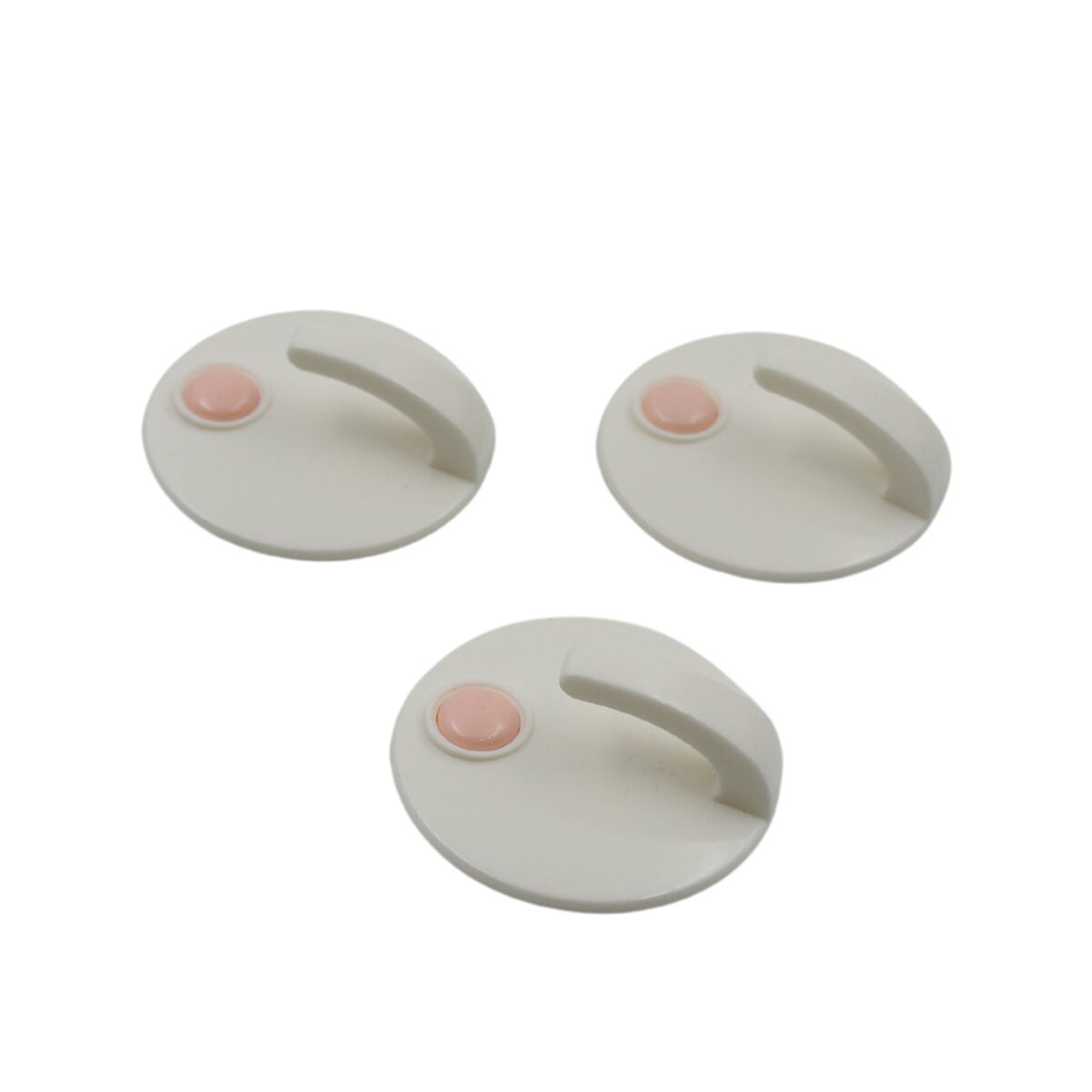 Heavy Duty Self-Adhesive Wall Hooks for Home & Office (3 Pcs Set) - Image 3