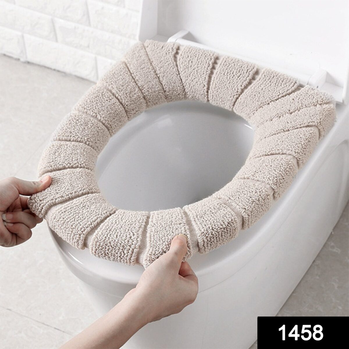 Winter Comfortable Soft Toilet Seat Mat Cover Cushion Plush - Image 2