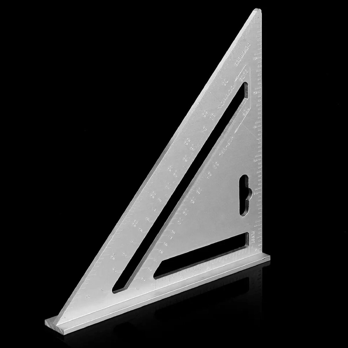 Light Weight Double Side Scale Triangle Measurement Hand Tool - Image 6