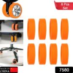 Silicone Luggage Wheel Covers â€“ Noise Reduction & Protection (8 Pcs) - Image 2