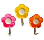 Plastic Self-Adhesive Flower Shape Hooks (Pack of 5) - Image 4