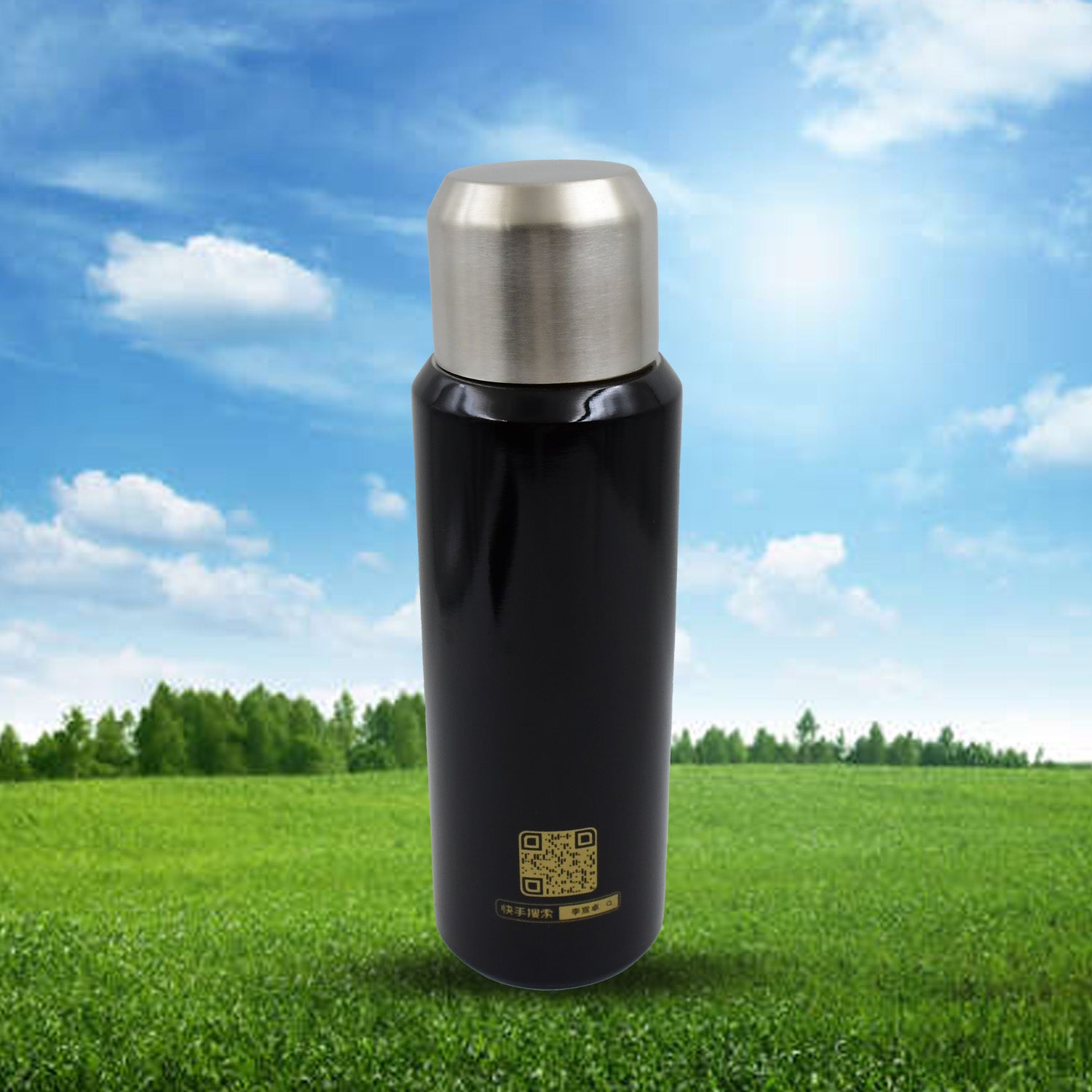 2_d52ce15f-4b78-4495-a802-4e89e7ca6846.jpg Double Walled Insulated Hot and Cold Water / Tea / Coffee Thermal Bottles (600 ML) - Image 5