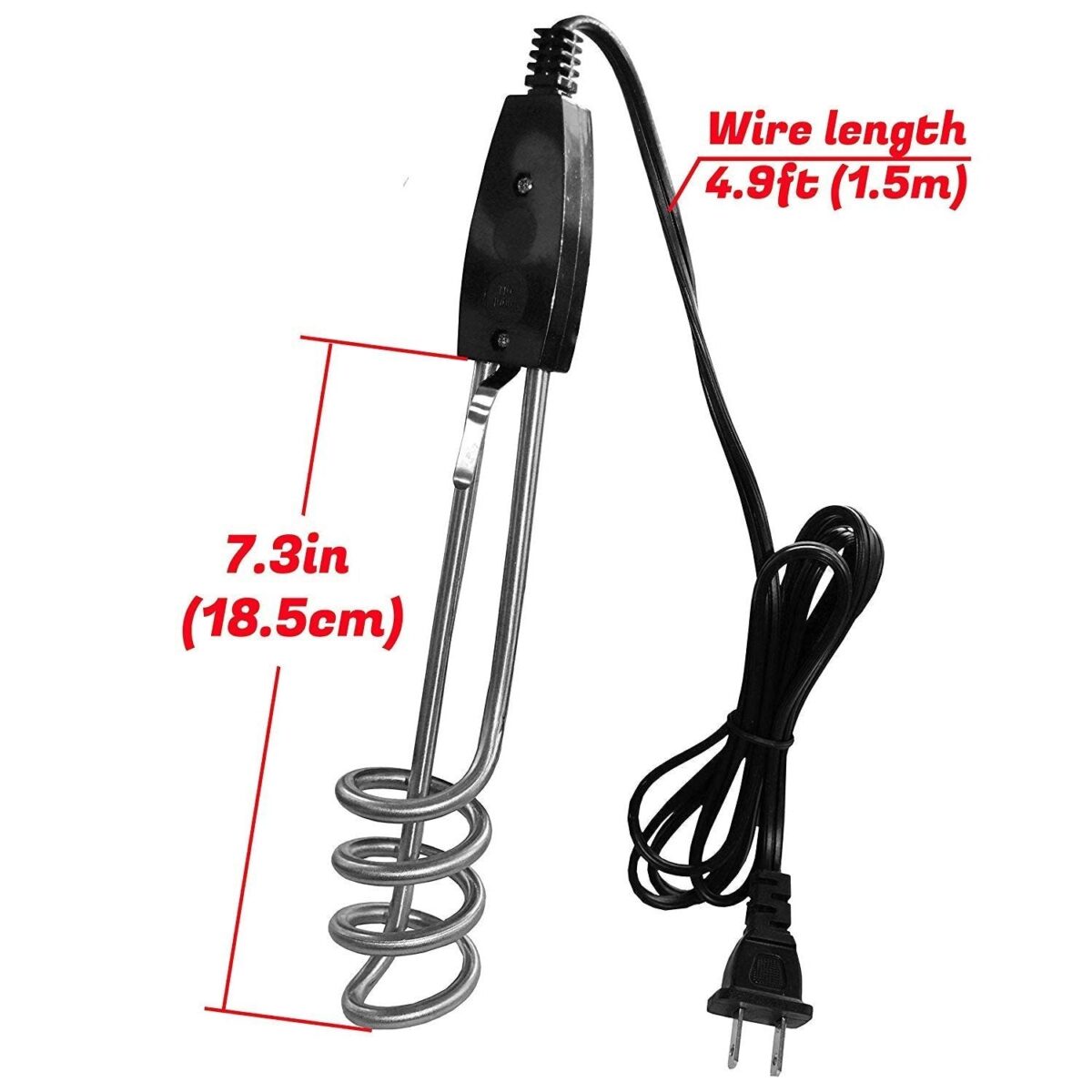 1000W-220V Water Heater Portable Electric Immersion Element Boiler - Image 5