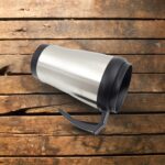 Stainless Steel Vacuum Glass Insulated Glass Coffee Cups (With Lid & Handle / 1 pc) - Image 9