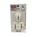 Strong Self-Adhesive Hooks (2 Pc): Heavy Duty, Waterproof, All-Purpose - Image 3