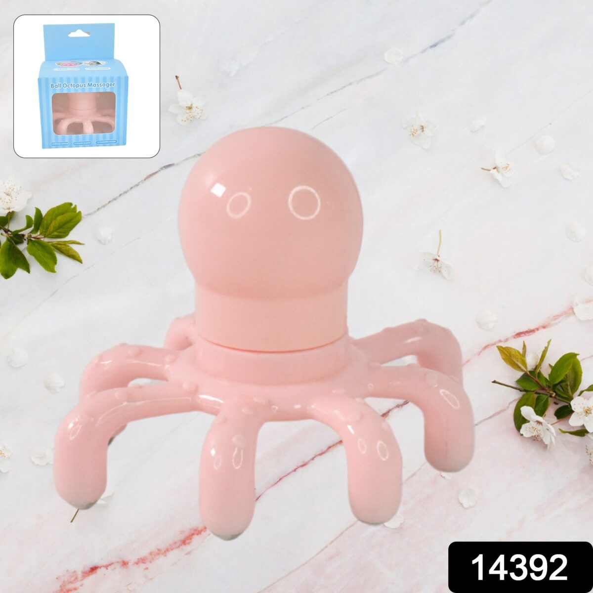 Scalp Relax Octopus Massager, Octopus Claw Head Massager Long Lasting Ergonomic for Adults for Abdomen - Image 2