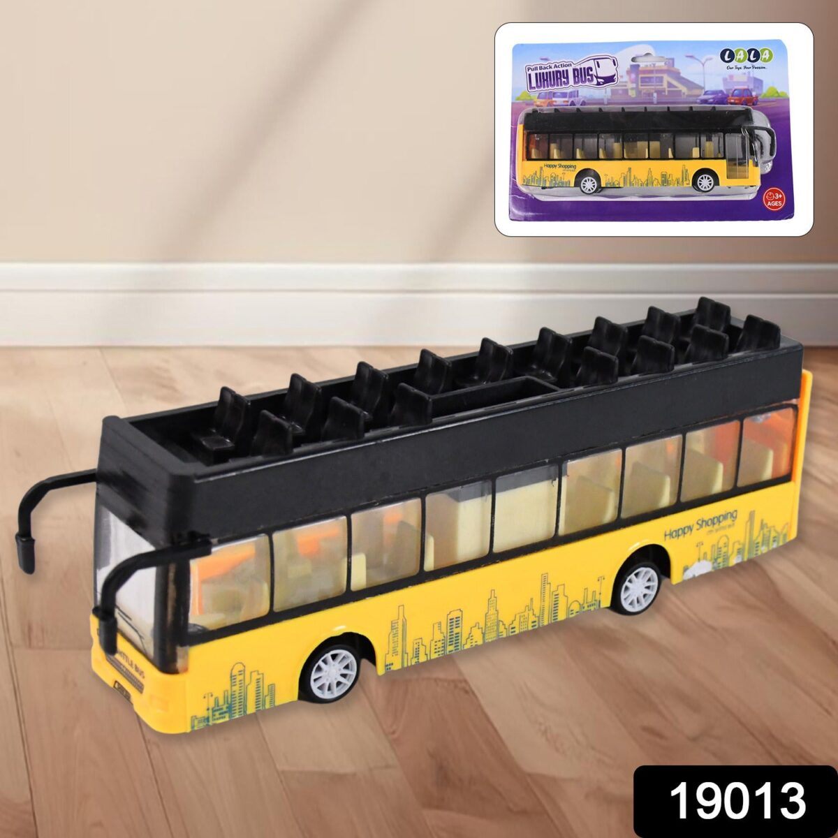 Die-cast Alloy London Long Bus Double Decker Sightseeing Bus - Image 2