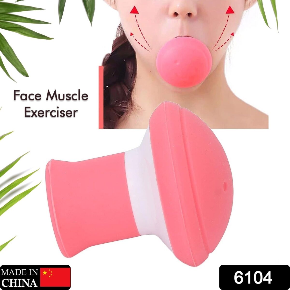 Silicone Facial Jaw Exerciser Ã¢â‚¬â€œ Breath Training, Stress & Craving Reducer - Image 2