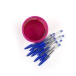 Perfect Writing Partner for Kids | Budget Friendly Stick Ball Point Pens (Pack of 10Pcs With DIY Stand) - Image 4