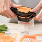 5 In 1 Nicer Dicer used for cutting and shredding of various types of food stuff in all kitchen purposes. - Image 6