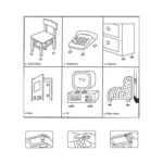 28 pc Rubber furniture Pads Self Sticking Non Slip Furniture Noise Insulation Pads - Image 5