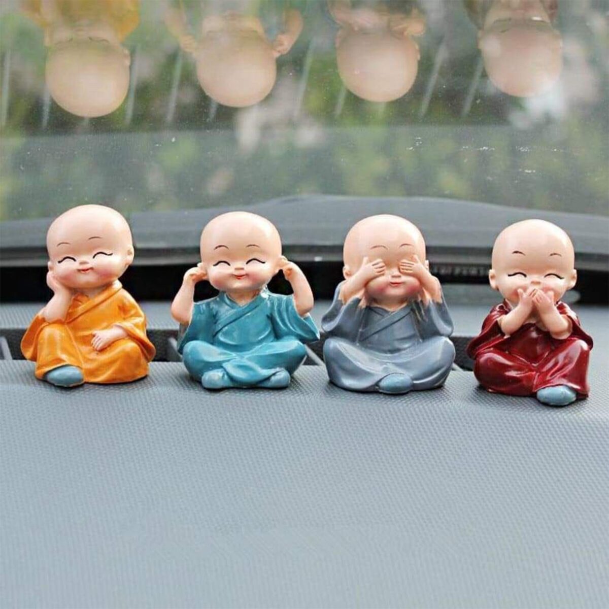 Baby Buddha 4Pc and show piece used for house, office and official decorations etc. - Image 3