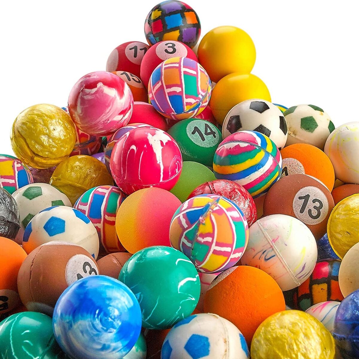 Crazy Bouncy Jumping Balls Set of 14Pcs - Image 7