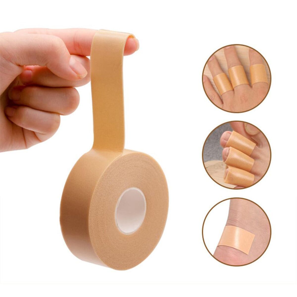 Anti-Wear Foam Heel Sticker Ã¢â‚¬â€œ Waterproof Blister Plaster & Foot Care Pad - Image 1
