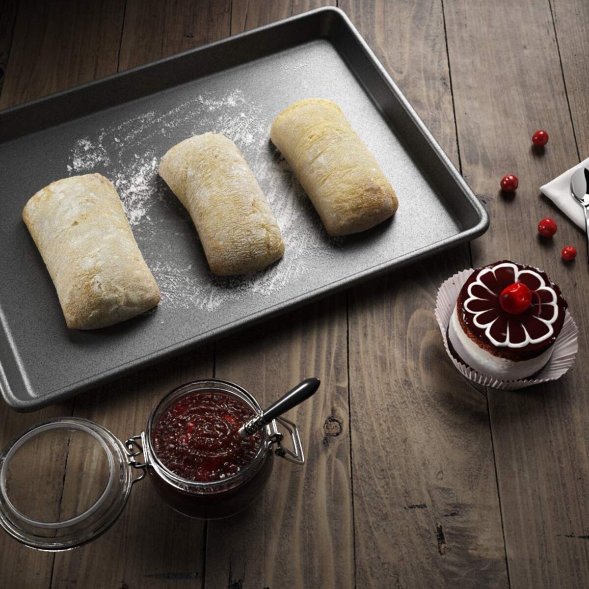 Aluminium Cake Mould Cake Baking Tray - Image 3