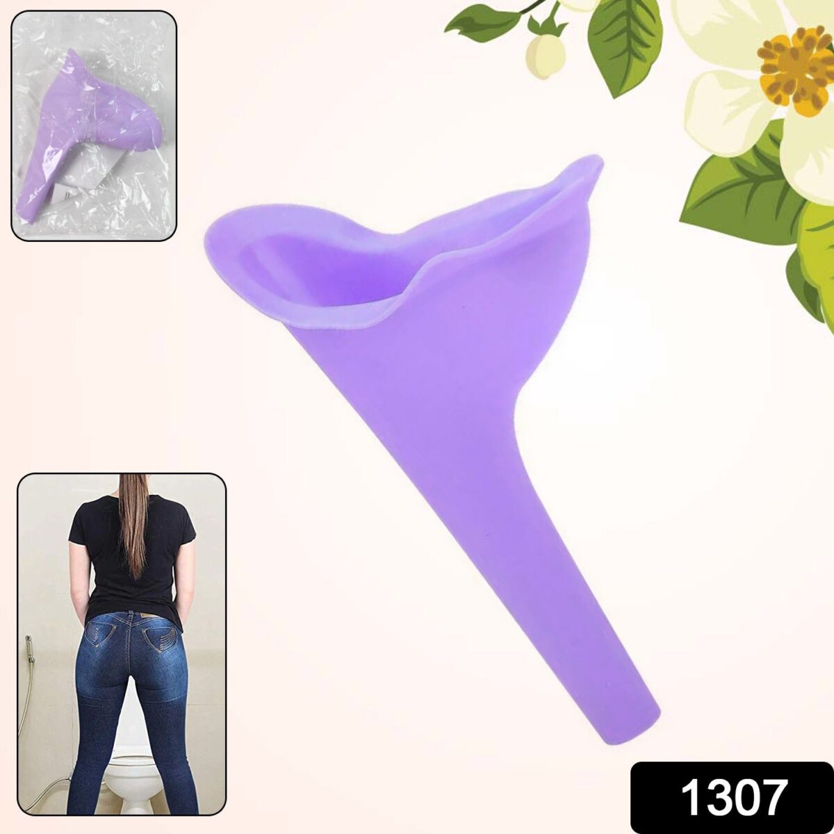 Stand And Pee Reusable Portable Urinal Funnel For Women - Image 2