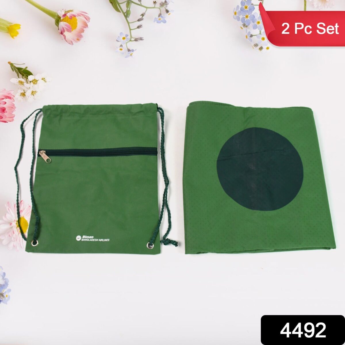 2 in 1 Hajj Kit Bag with Musallah & Small Bag (2 Pcs Set) - Image 2
