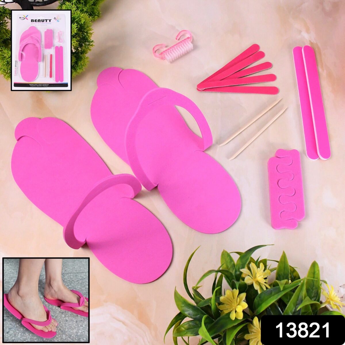 Salon Pedicure Kit, Professional Pedicure Tools Set (13 Pcs Set) - Image 2