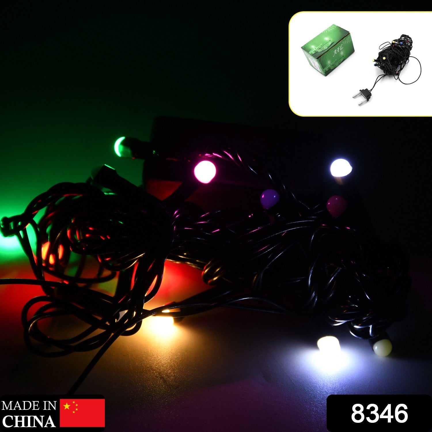 36639bd8-a578-4a93-96f9-660f6e38742e.jpg 3Mtr Multi-Color LED String Lights ââ¬â Indoor & Outdoor Decoration for Diwali, Wedding & Festivals - Image 2