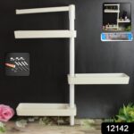 Kitchen Organization Rotating Shelf Storage Racks Multipurpose Adjustable (1 Set) - Image 2