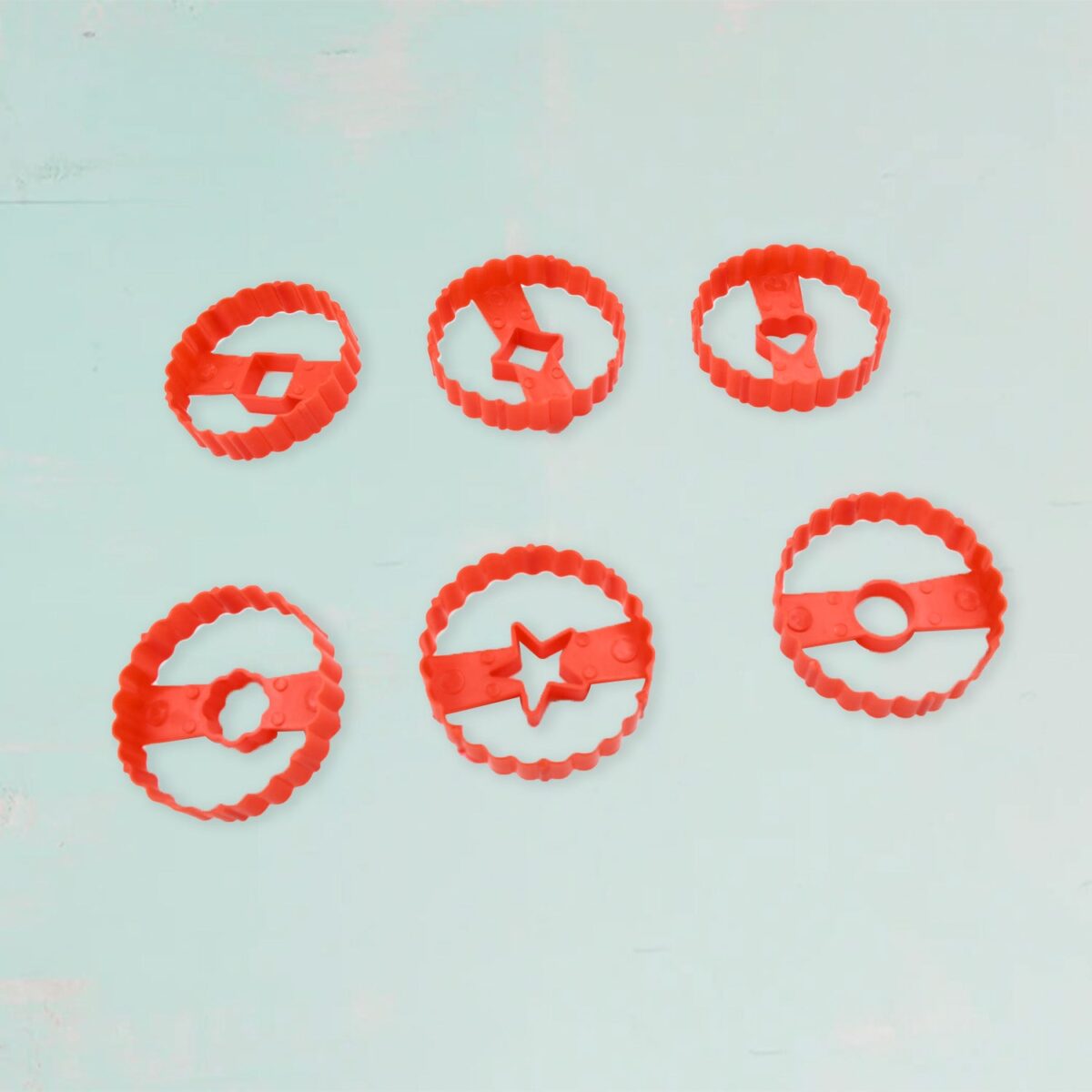 Easter Cookie Cutter Set - Plastic Biscuit Cutting Tools for DIY Baking & Cake Decoration (6-Piece) - Image 7