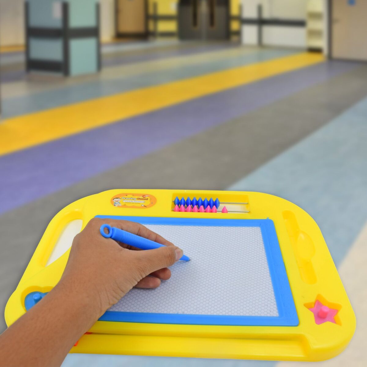 Magic Sketch Slate Board for Kids (1 Pc / 31 Ãƒâ€” 22 Cm) - Image 4