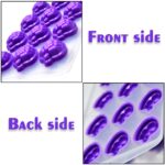Mix design Ice Trays for Freezer with Easy to Release Flexible Silicone shape ice cavity. - Image 3