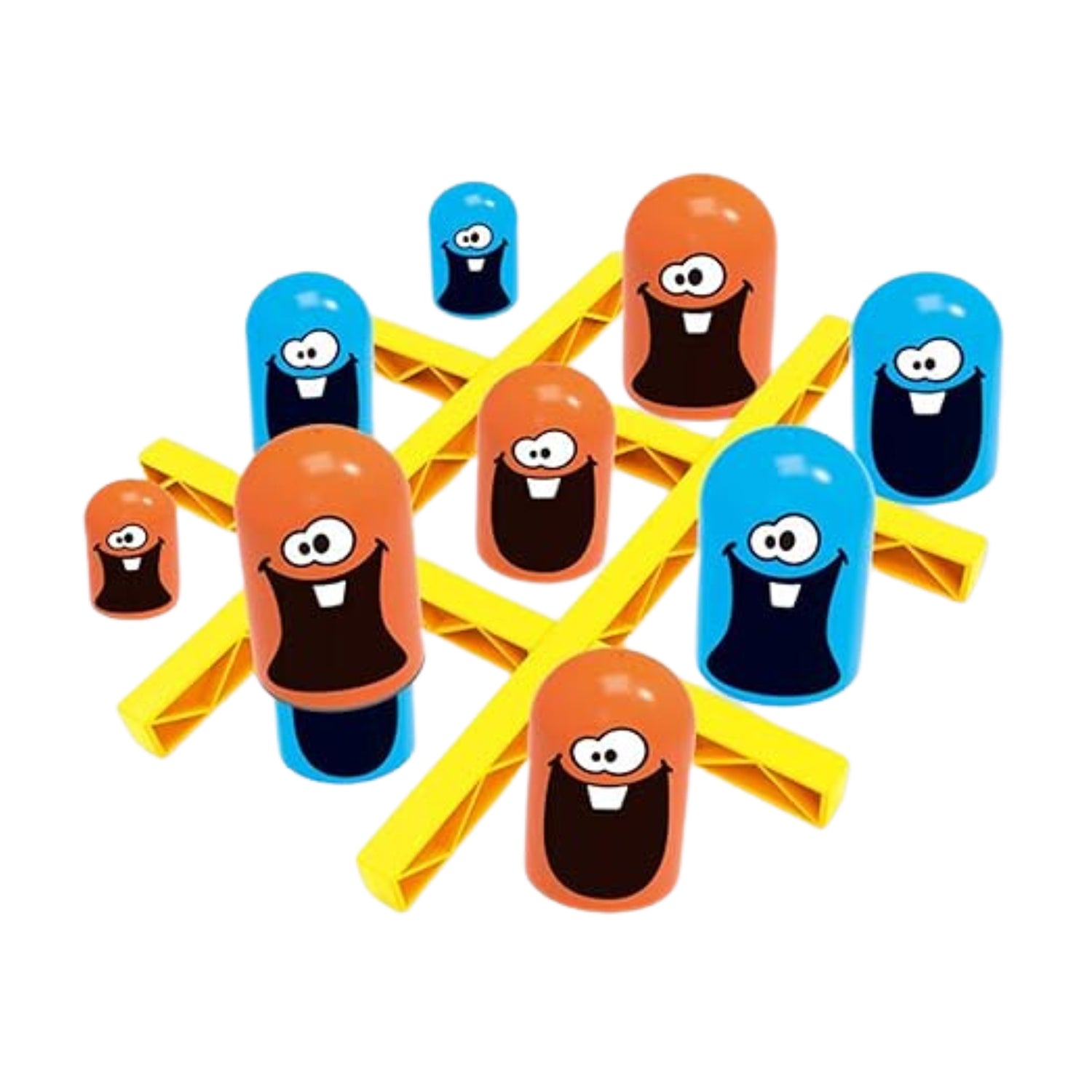 3_5eee2cc7-7080-447a-899e-1ff3aef74c1e.jpg Tic-Tac-Toe Game, Gobble Game, Board Game Indoor (1 Set) - Image 1