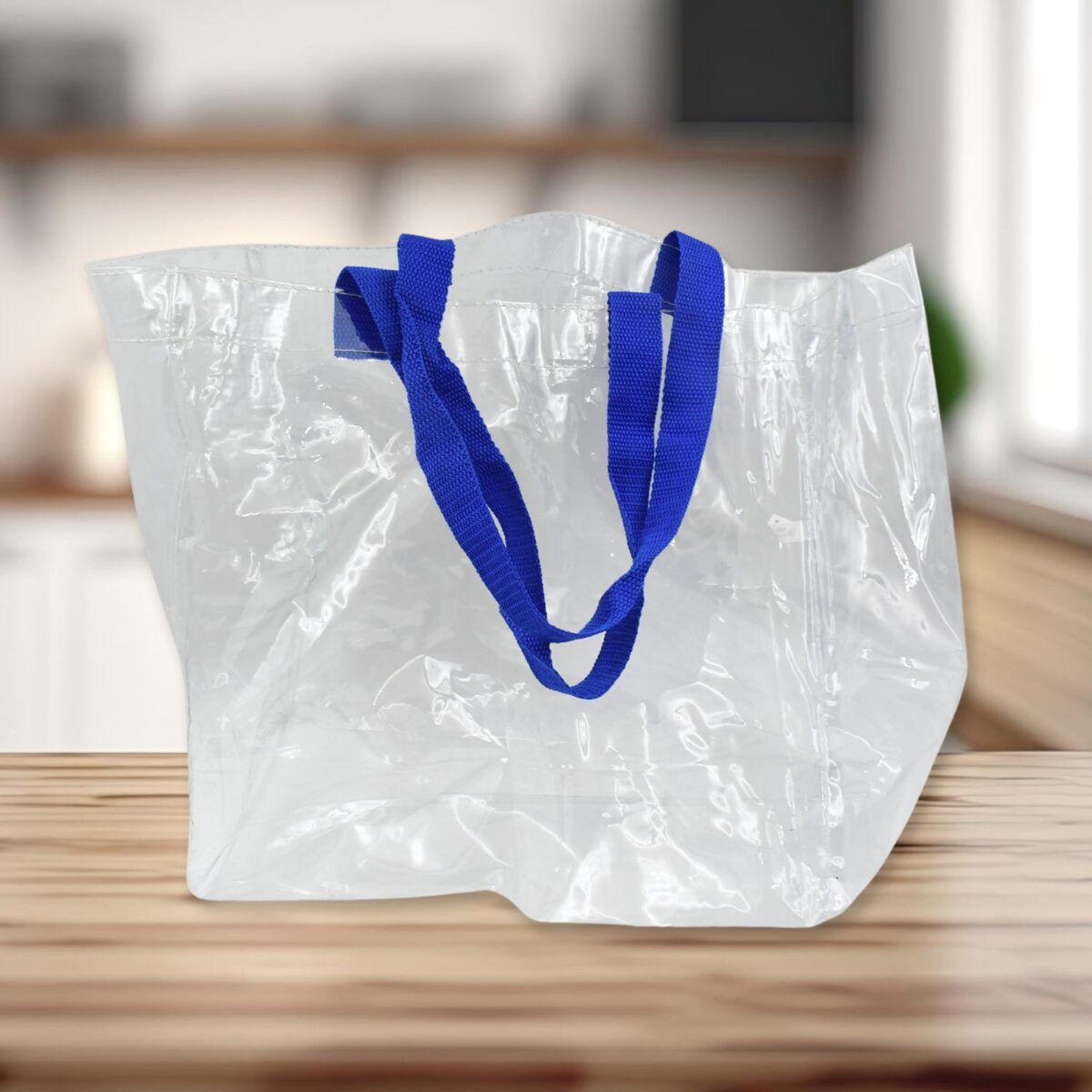 Multifunction Transparent Bag With Handle Bag (45Ãƒâ€”30Ãƒâ€”14 CM / 1 pc) - Image 3