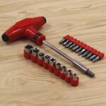 24 pcs T shape screwdriver set Batch Head Ratchet Pawl Socket Spanner hand tools - Image 3