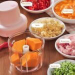 Electric Mini Garlic Chopper (250ml) - Image 6