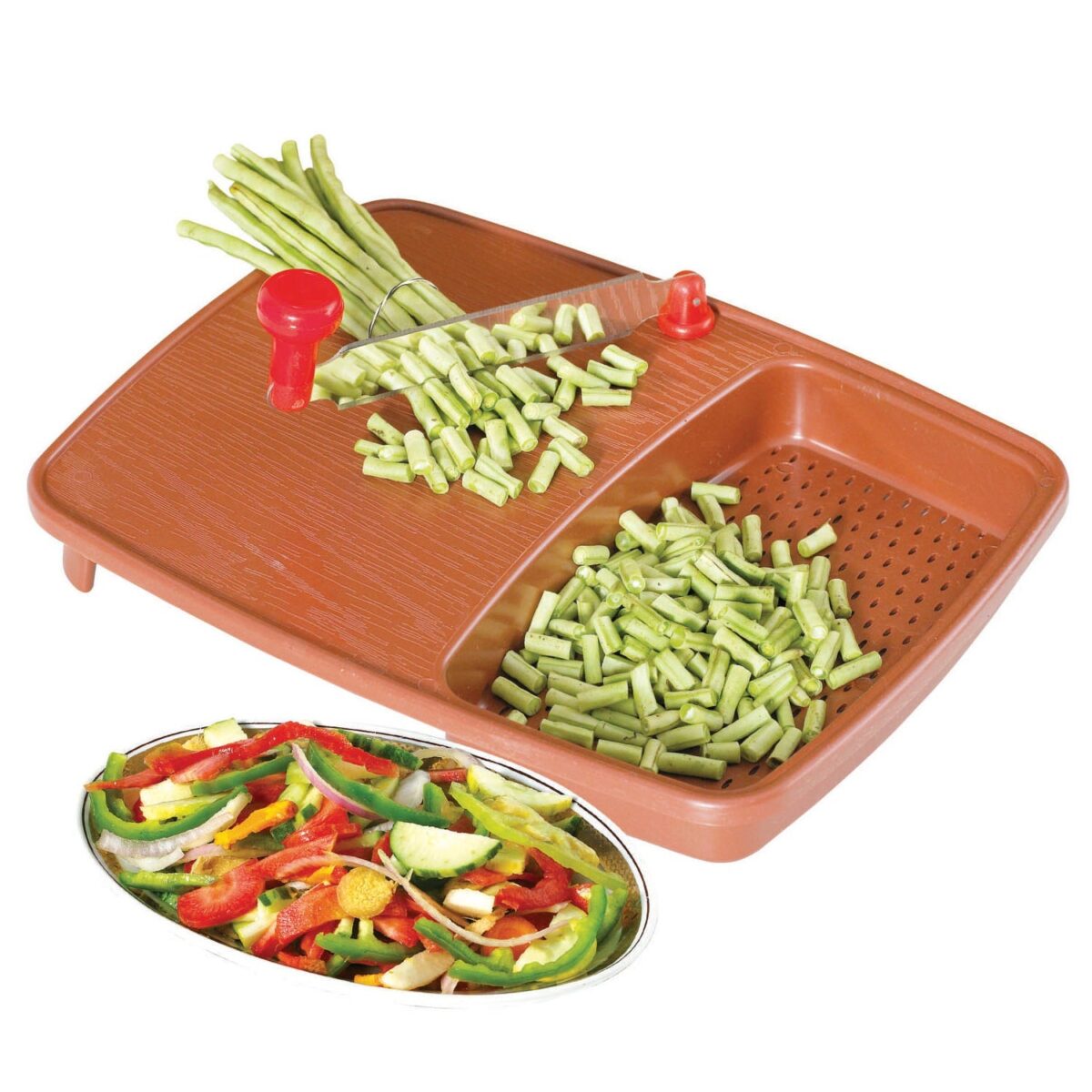 Cut & Wash Box & Tray Ã¢â‚¬â€œ Versatile Kitchen Tool for Fruits & Vegetables - Image 7