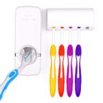 Toothpaste Dispenser & Tooth Brush Holder