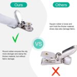 Adjustable Triangle Elastic Suspenders Gripper Holder Straps Clip for Bed Sheets (4 Pc) - Image 4