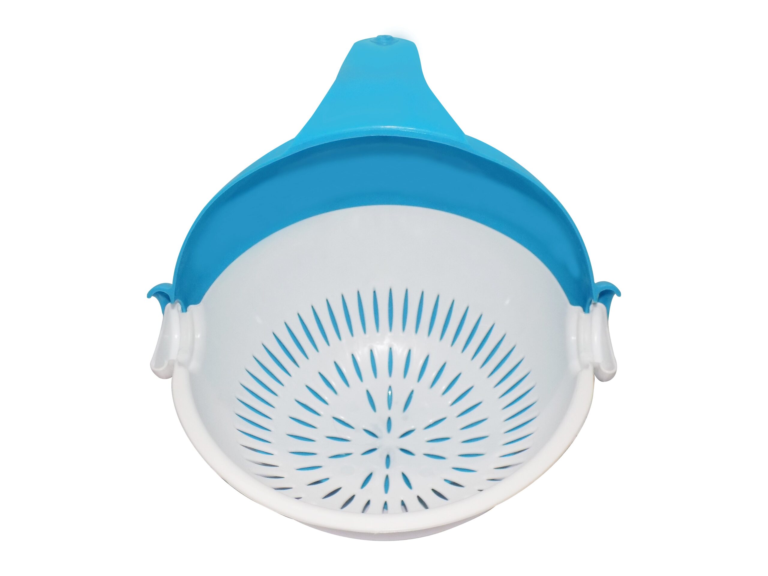 3_ef4e56c8-dbb8-45fd-b84b-326f67baece1.jpg Multi-Functional Washing Fruits and Vegetables Bowl & Strainer with Handle - Image 3