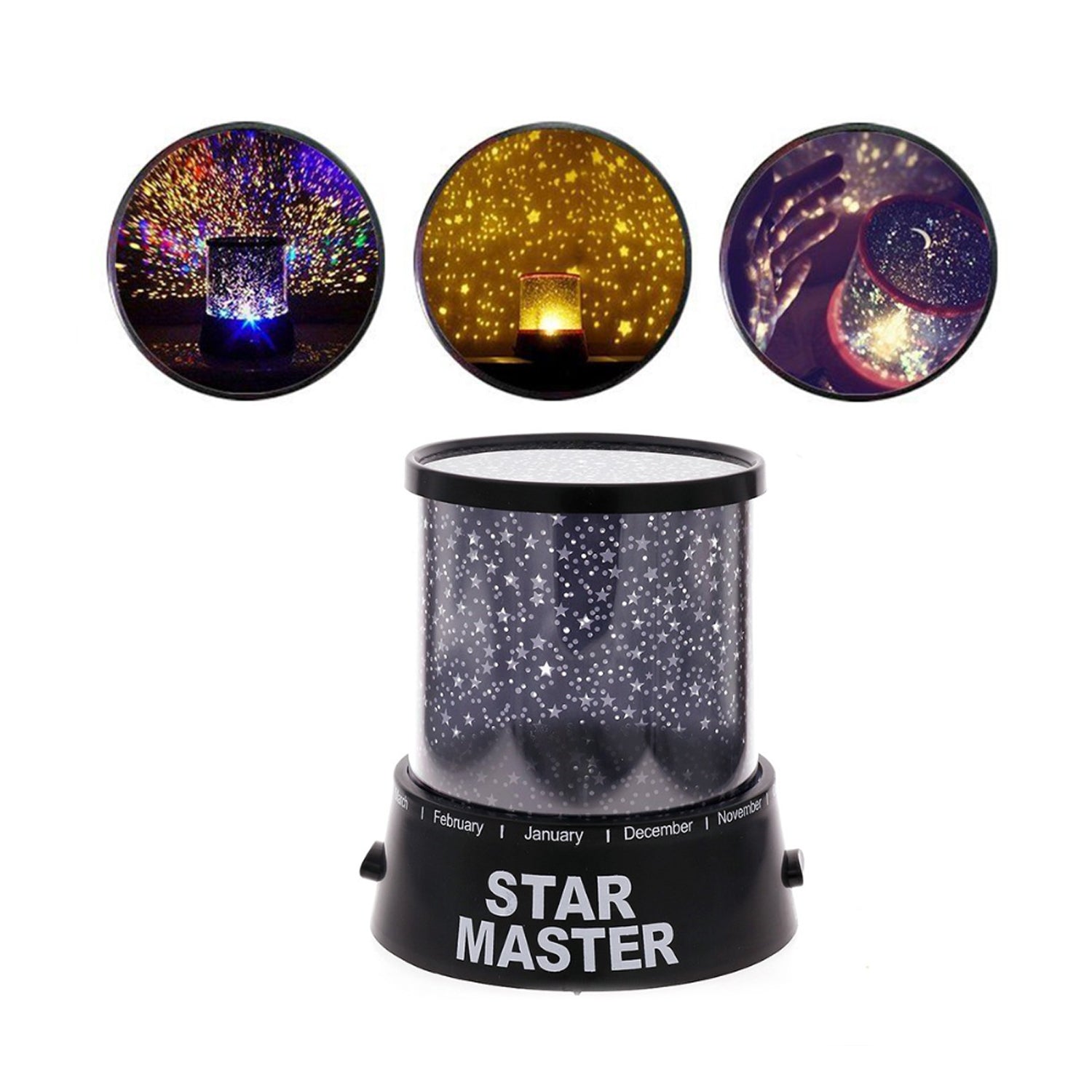 3_fcf927ad-3a04-4e91-b46c-b5e0fcb1e5c2.jpg Star Night Light Projector Lighting USB Lamp Led Projection LED Night (Battery & Cable Not Included) - Image 1