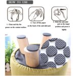 28 pc Rubber furniture Pads Self Sticking Non Slip Furniture Noise Insulation Pads - Image 6