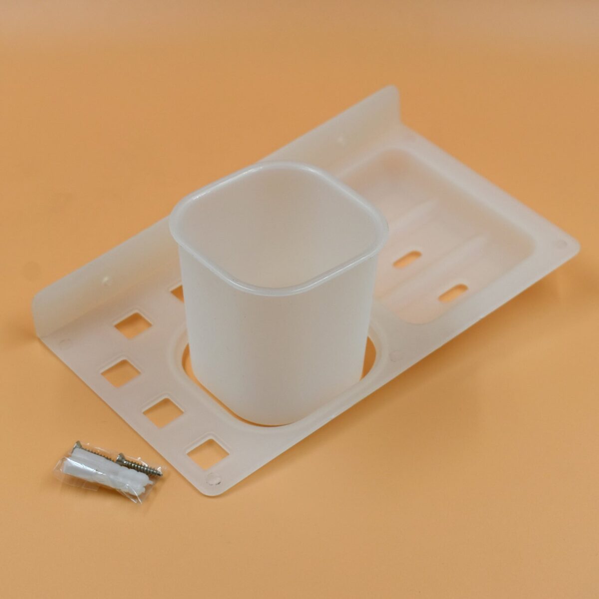 3 in 1 Plastic Soap Dish and plastic soap dish tray used in bathroom and kitchen purposes. - Image 6