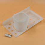 3 in 1 Plastic Soap Dish and plastic soap dish tray used in bathroom and kitchen purposes. - Image 6