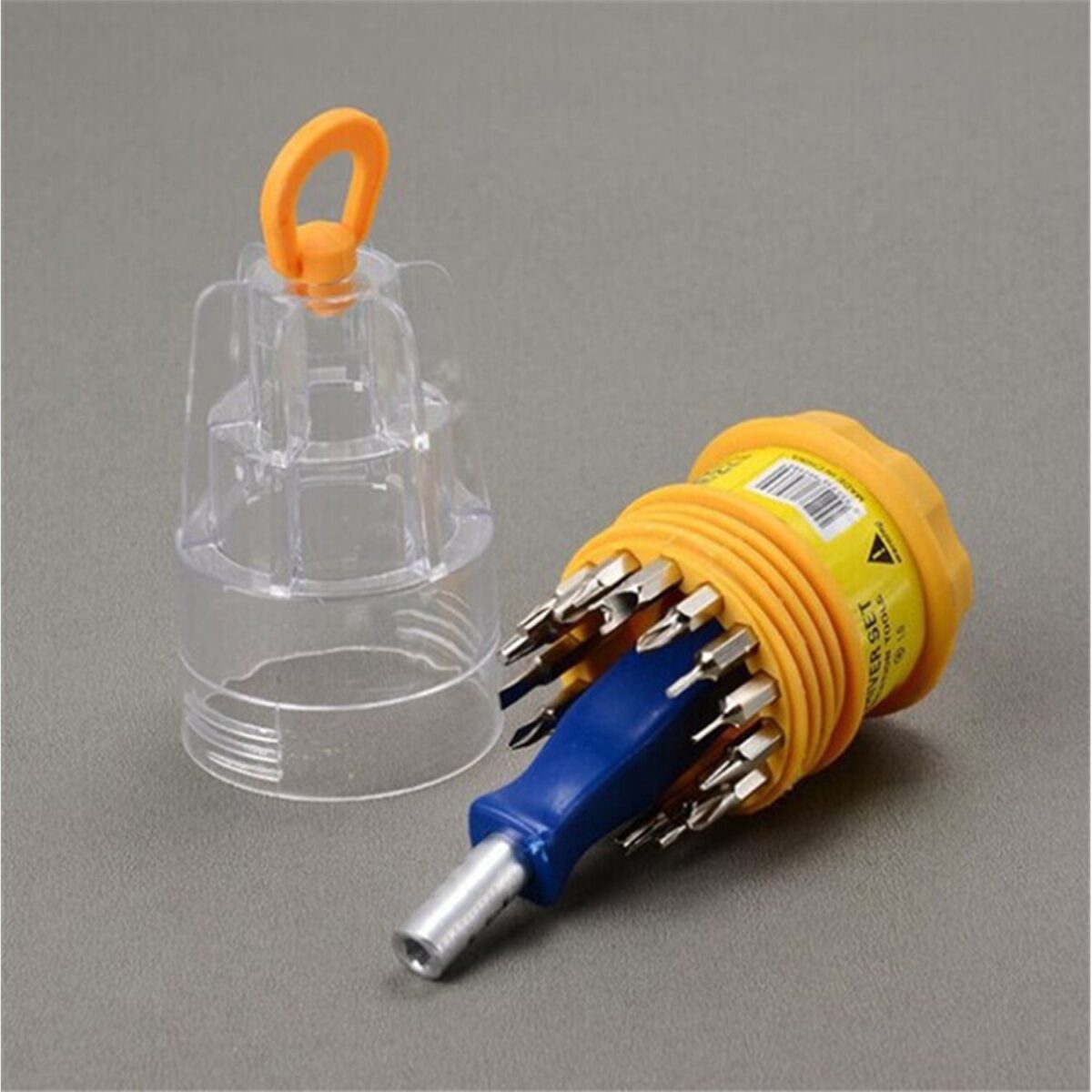 (Set of 6pc) Screwdriver Set, Steel 16 in 1 with 15 Screwdriver Bits, Professional Magnetic Driver Set - Image 3