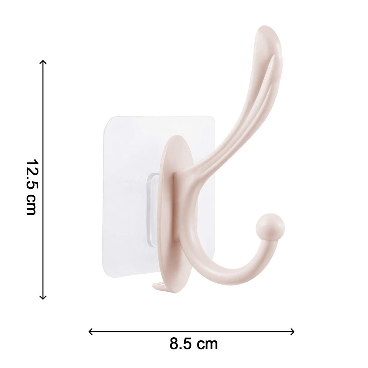 Self Adhesive Plastic Wall Hook for Home - Image 5