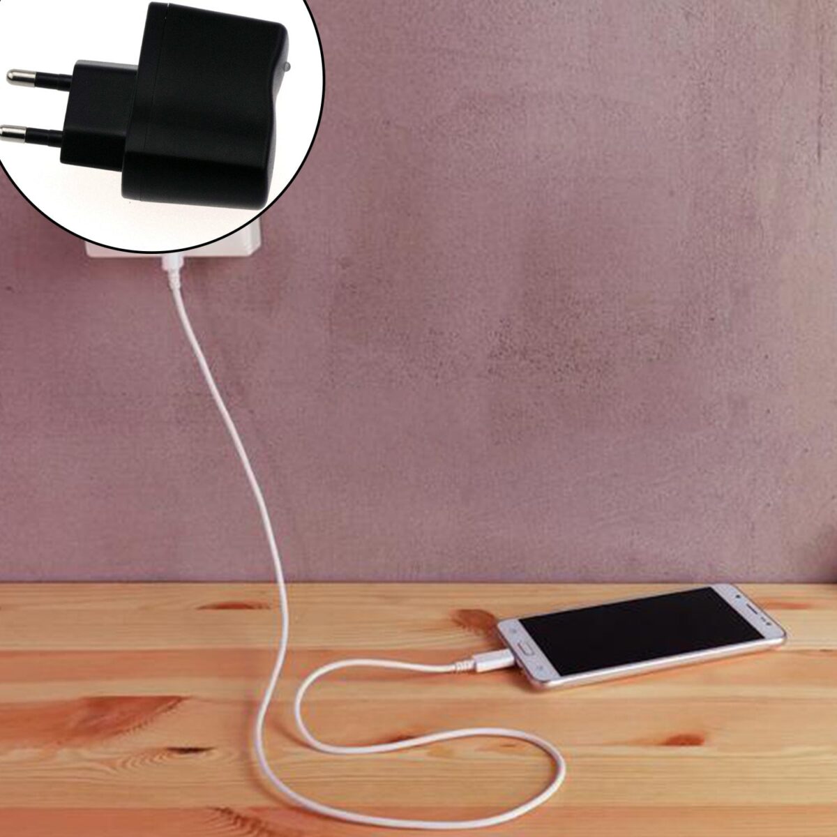 USB Wall Charger for All iPhone, Android, Smart Phones - Image 3