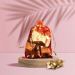 Net Fabric Drawstring Pouch â€“ Ideal for Dry Fruits, Organza Shagun Potli (Mix Sizes & Design) - Image 6