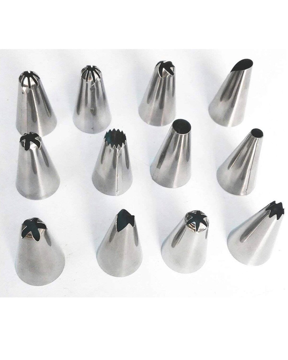 12 Piece Cake Decorating Set of Measuring Cup Oil Basting Brush - Image 1