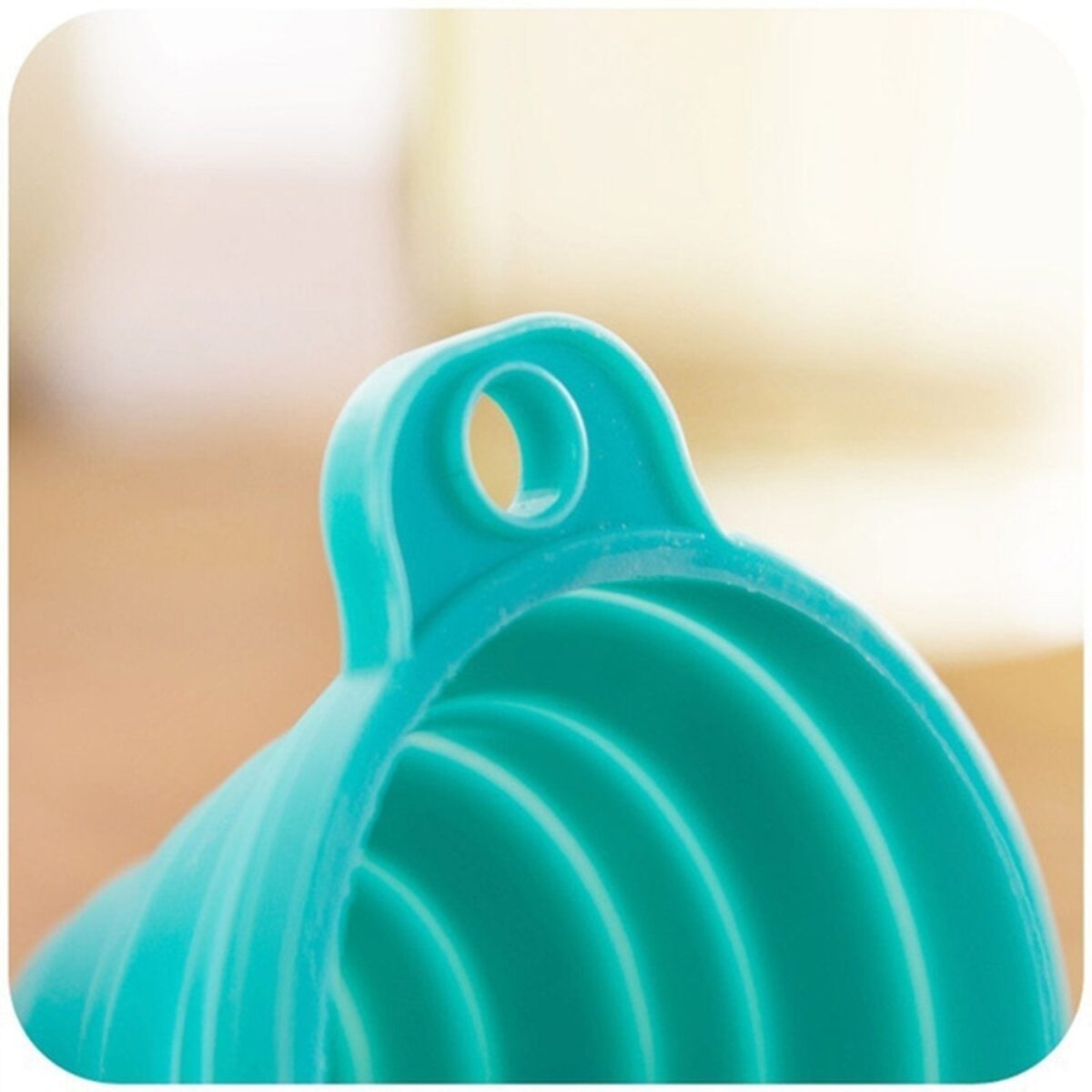 Silicone Funnel for Kitchen Use Oil Pouring Sauce Water Juice - Image 10