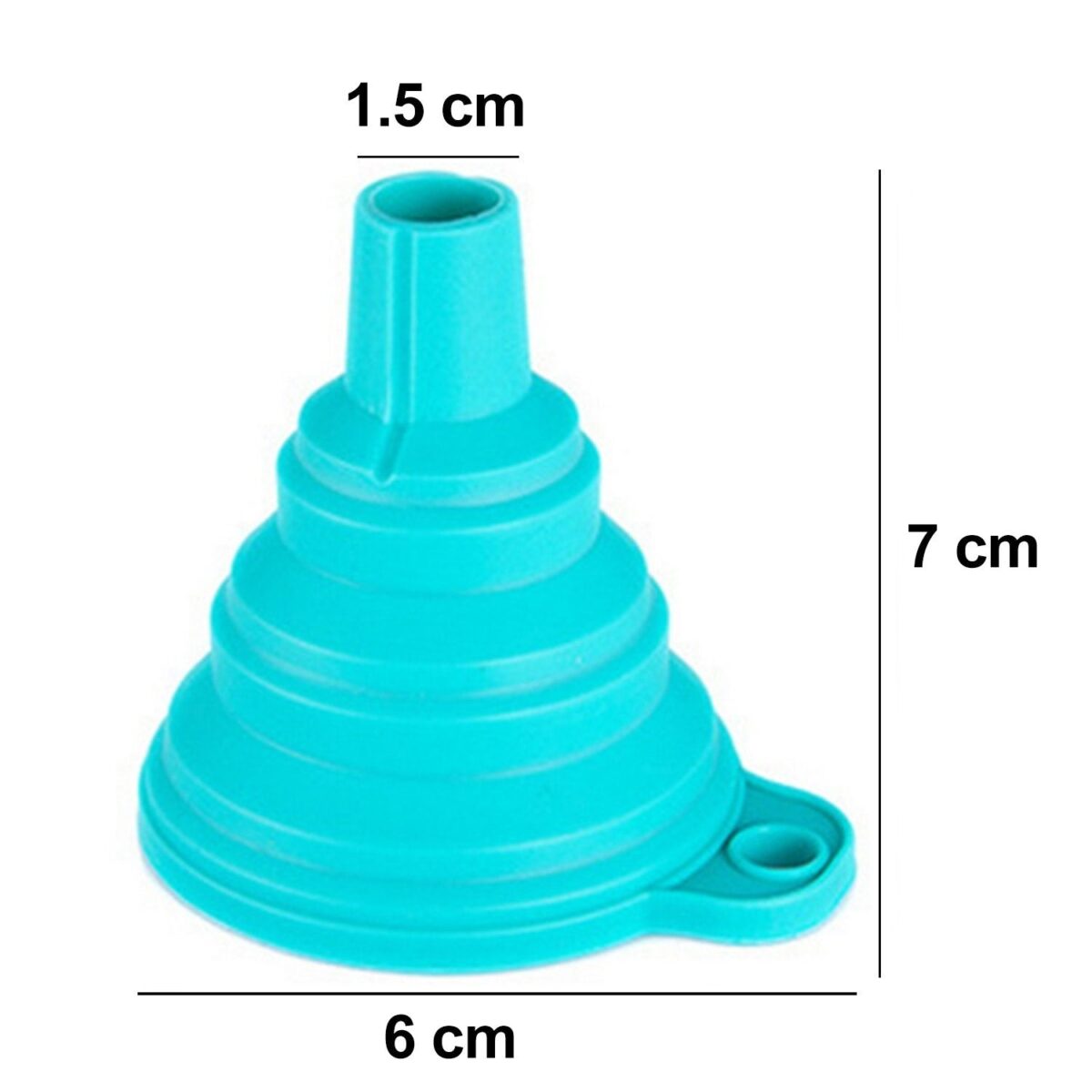 Silicone Funnel for Kitchen Use Oil Pouring Sauce Water Juice - Image 3