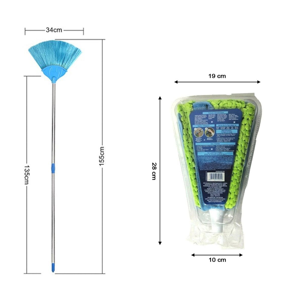 Ceiling Broom Fan for cleaning and wiping over dusty floor surfaces with effective performance. - Image 5