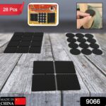 28 pc Rubber furniture Pads Self Sticking Non Slip Furniture Noise Insulation Pads - Image 2